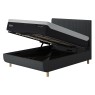 Tempur Arc King Ottoman Bed - Vertical Headboard Tempur Arc King Ottoman Bed - Vertical Headboard