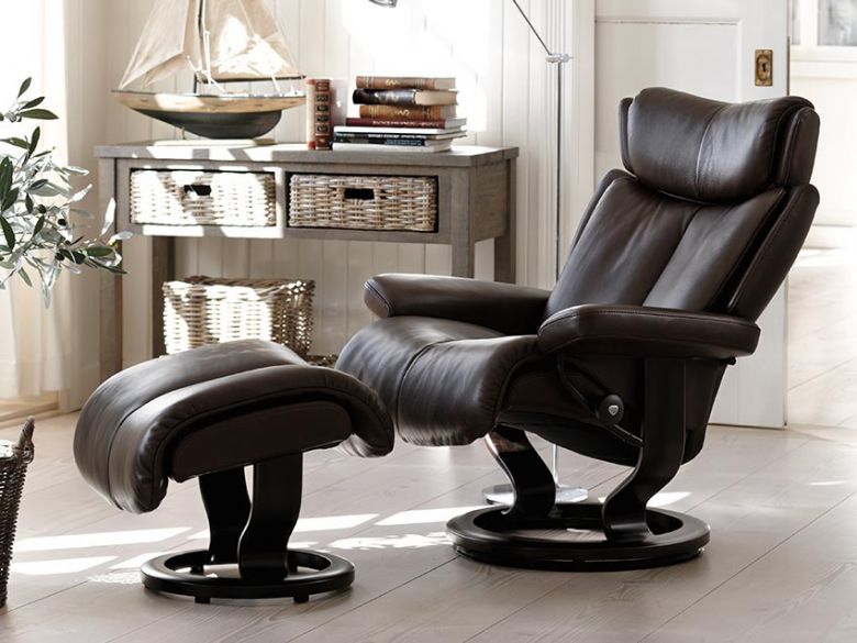 Stressless Magic Leather Chair by Ekornes