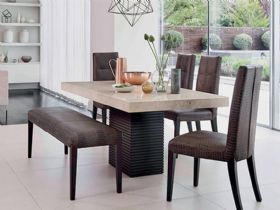 Maverick Portofino Stone 1.8m Dining Table