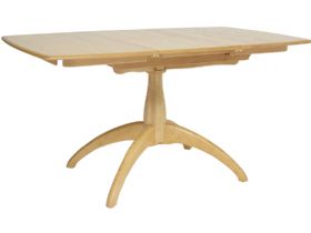 Ercol Windsor small extending pedestal table - extended
