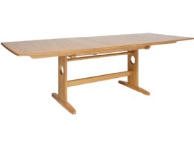 Ercol Windsor large extending dining table - extended