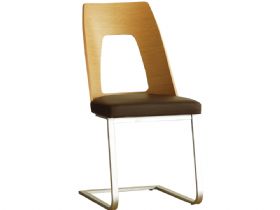 Ercol Romana Oak Cantilever Dining Chair