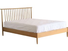 Ercol Teramo double bed with clear matt finish