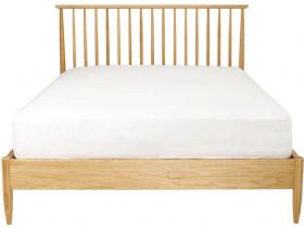 Ercol Teramo bed with spindle headboard