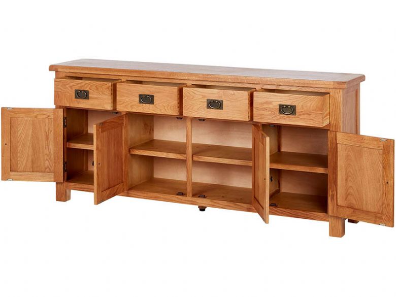 Extra Large Sideboard Open
