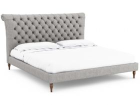 Conrad 6'0 Super King size low end bed frame in grey fabric