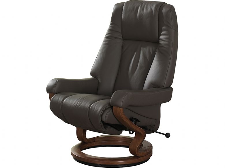 Himolla Carron Medium Leather Recliner, Leather Recliner Chairs