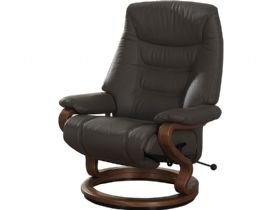 Himolla Corrib brown recliner chair available at Lee Longlands