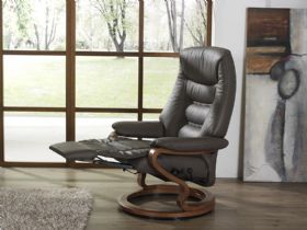 Himolla Corrib brown recliner chair interest free credit available