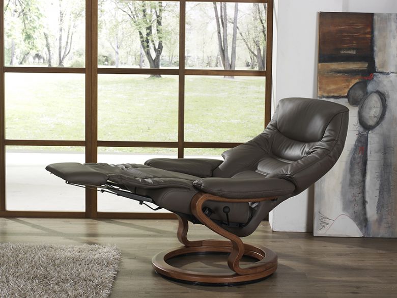 Himolla Corrib leather recliner chair