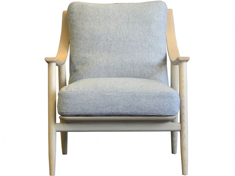 Ercol Marino armchair in grey fabric