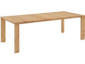 Multi Flex dining table in oiled oak finish