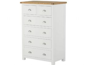 Hunningham Painted 2 over 4 Chest Of Drawers