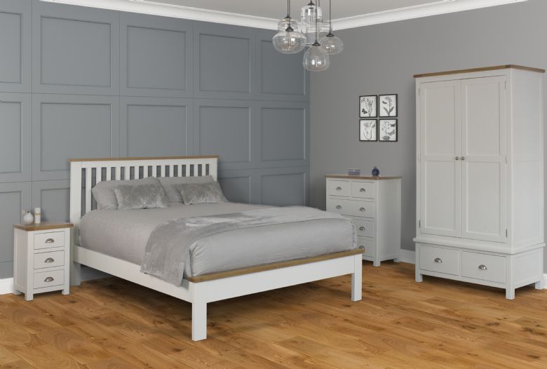 Hunningham king size bed frame available at Lee Longlands