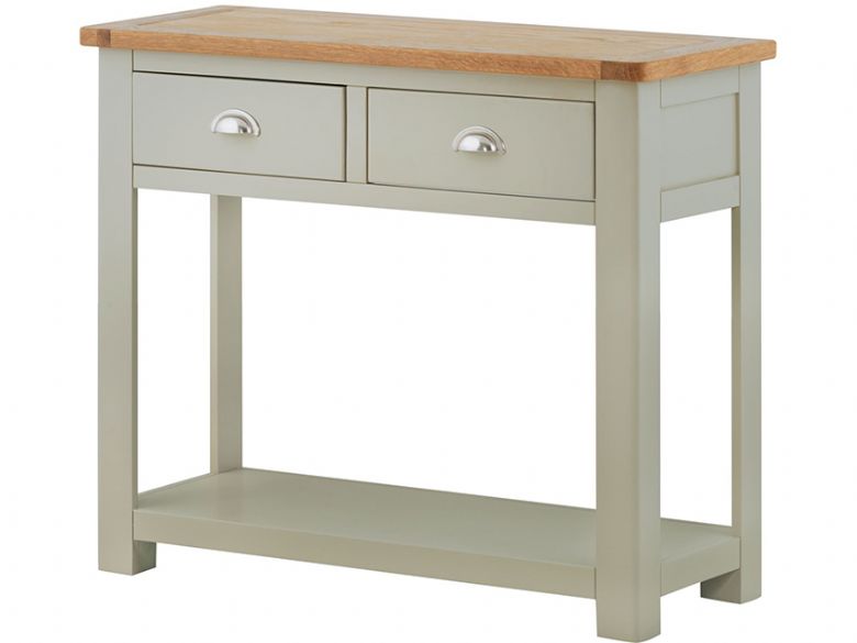 Hunningham modern painted 2 drawer console