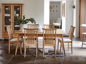 Ercol Teramo dining collection - medium extending dining table