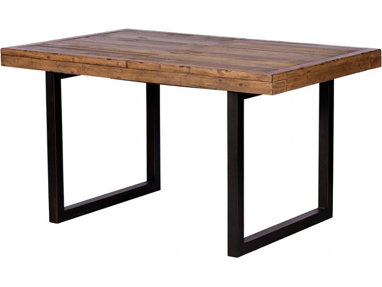Halsey reclaimed 140cm extending dining table