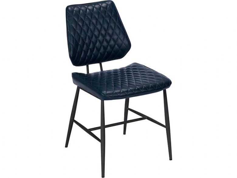 Massa Dark Blue Dining Chair available at Lee Longlands