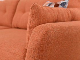 Lottie extra large stylish orange sofa finance options available