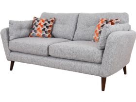 Lottie 3 seater fabric grey sofa available at Lee Longlands