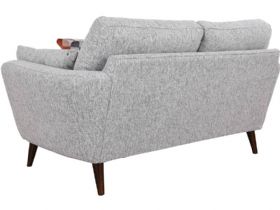 Lottie grey 2 seater sofa with geometric scatters