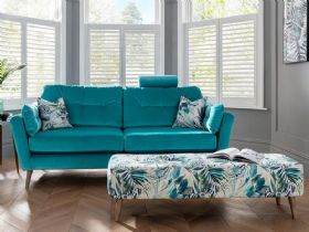 Lottie contemporary fabric sofas