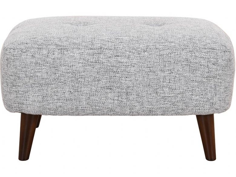 Lottie fashionable grey small bench stool available at Lee Longlands