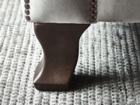 Vivienne Fabric Midi Sofa Leg Detail