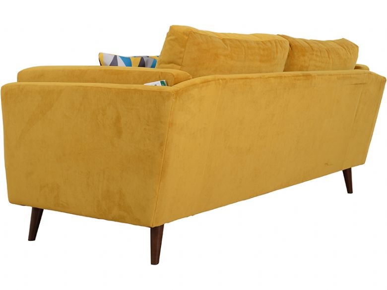 Bianca modern fabric 3 seater sofa behind