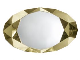 Mirrors Angled Gold Mirror