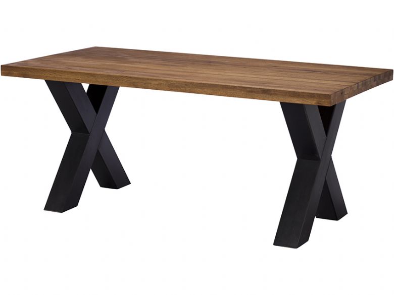 Quebec 1.8m Cross-Leg Dining Table