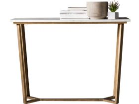 Zin Marble Console Table