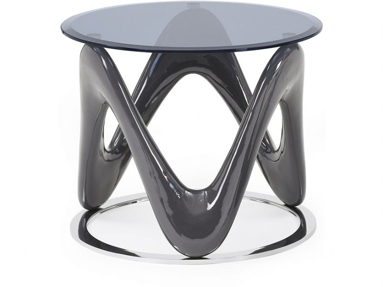 Swirl End Table