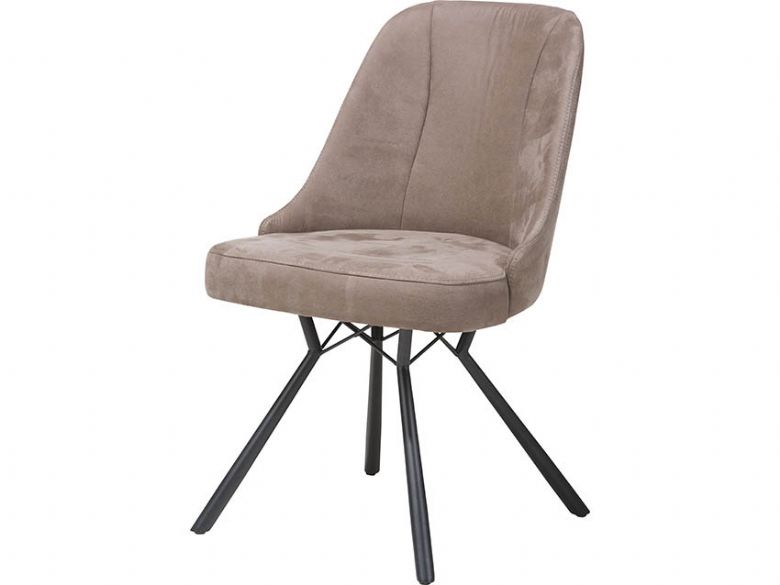 Calm Taupe Dining Chair Lee Longlands, Taupe Leather Dining Chairs Uk