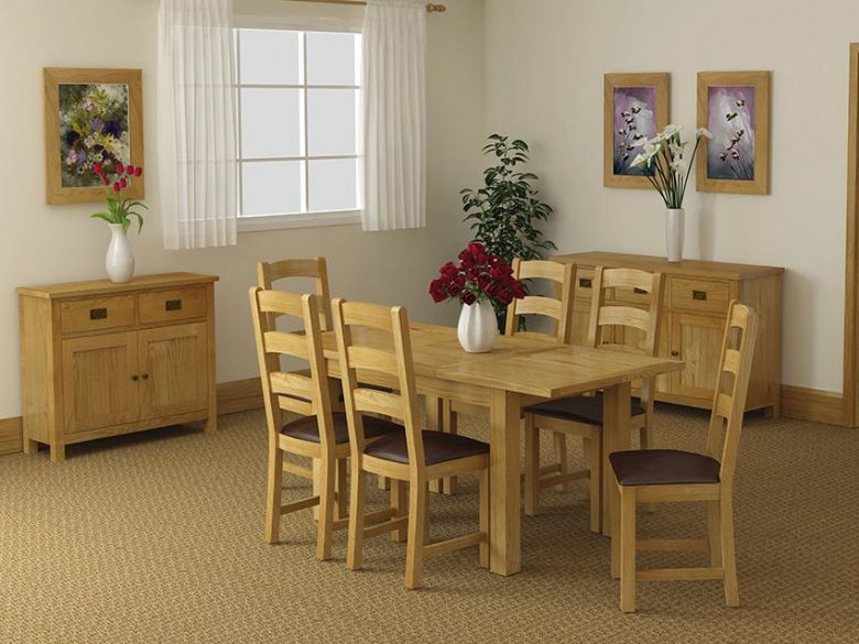 Fairfax Compact Oak Dining Furniture