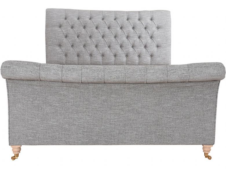 Rosaleen fabric buttoned super king bed available at Lee Longlands