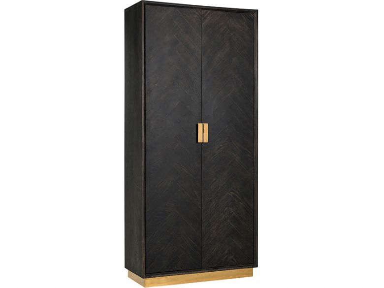 Savoy Gold 2 Door Tall Cabinet