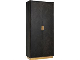 Savoy Gold 2 Door Tall Cabinet