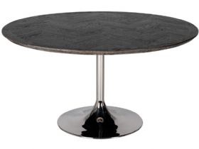 Savoy Silver Round Dining Table