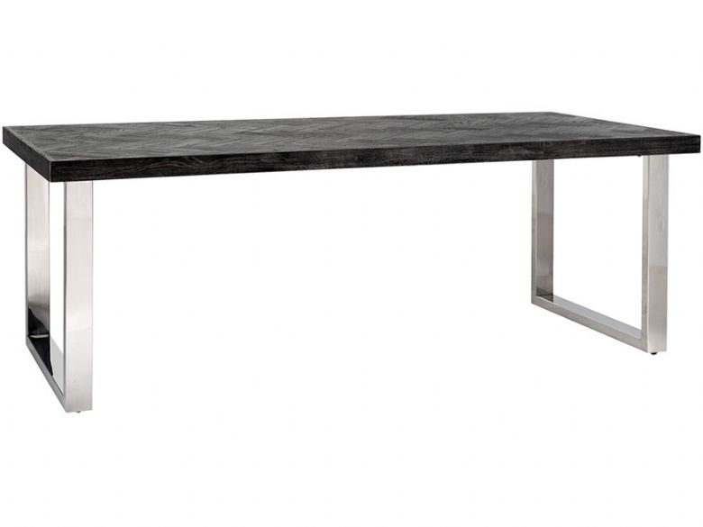 Savoy Silver 220cm Dining Table