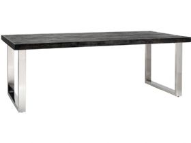 Savoy Silver 220cm Dining Table