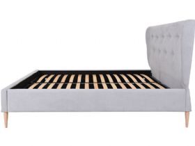 Lulu modern fabric bed frame interest free credit available