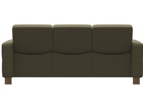 Stressless Wave Low Back 3 Seater Sofa Back