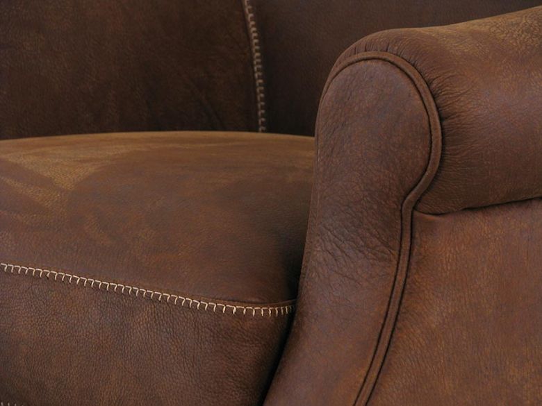Pioneer Leather Armchair Detail