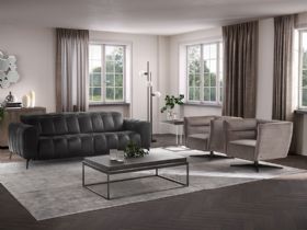 Natuzzi Editions Portento 2 Seater leather Sofa available at Lee Longlands
