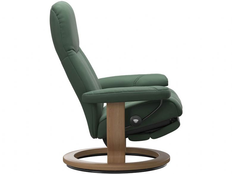 Ekornes Dual Motor Green Recliner Chair
