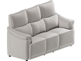Natuzzi Editions Brama Leather 3 Seater Sofa