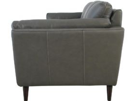 Yosemite Grey Leather Sofa Profile