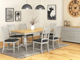Solent Grey Dining Range Rectangular Table