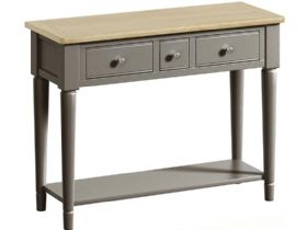 Solent Grey Console Table